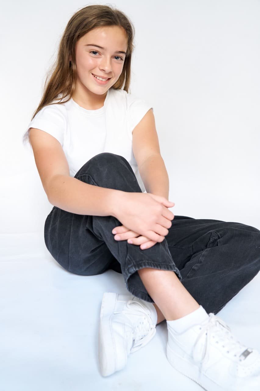 Sourire mannequin enfant